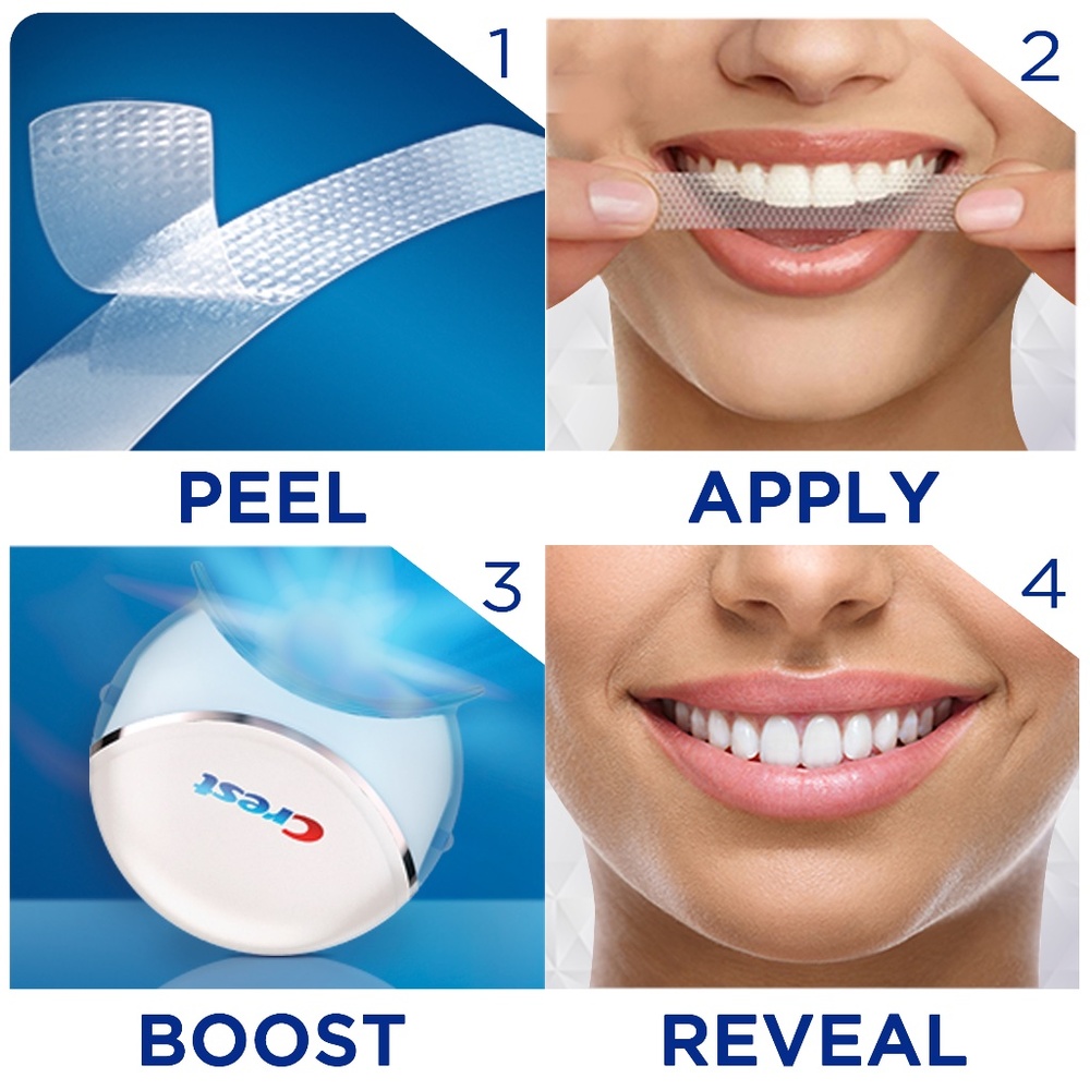 Crest 3D Original Whitestrips with LED Light